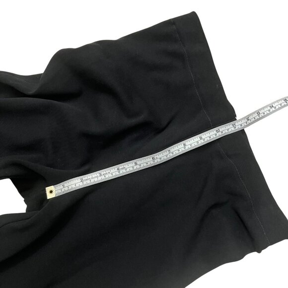 Ninety Percent Womens June Wilde Flare Pull On Pants Black Medium Organic Cotton - Picture 7 of 9